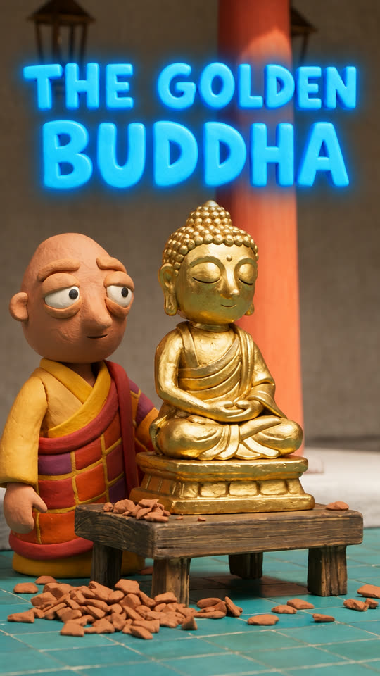 Der goldene Buddha